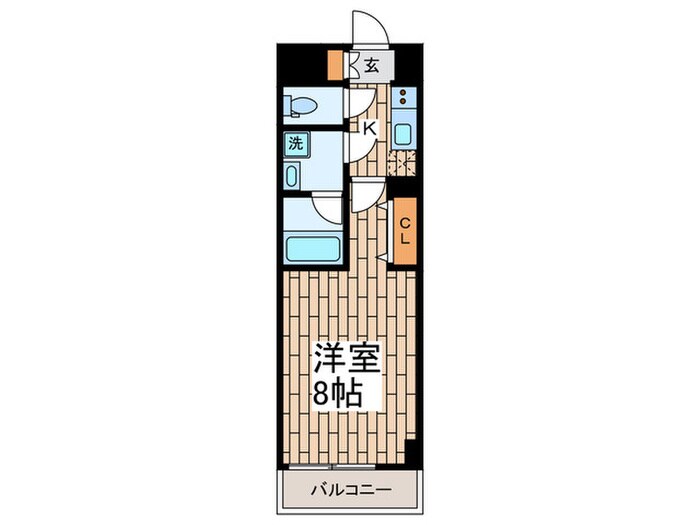 La Douceur大森山王の物件間取画像