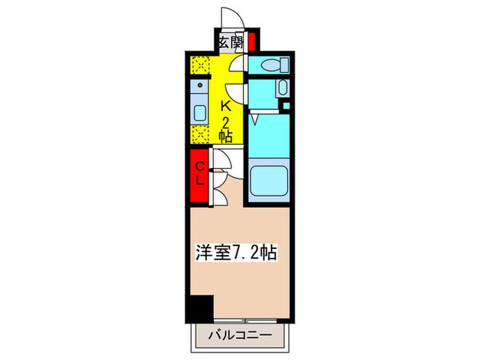 ﾚｼﾞﾃﾞｨｱ日本橋馬喰町Ⅱの物件間取画像