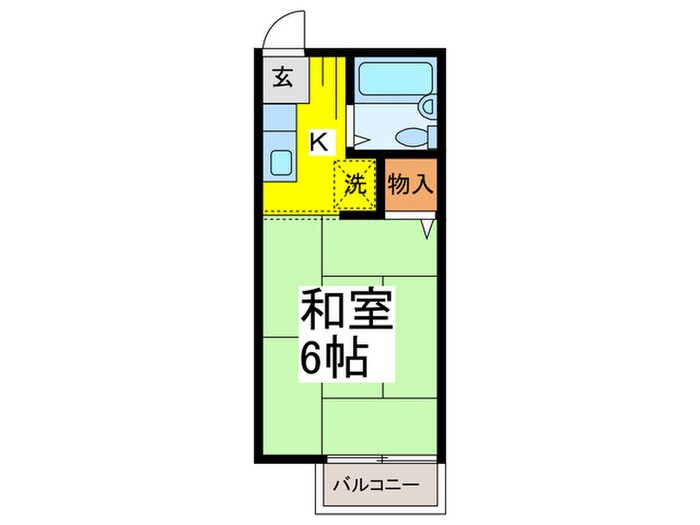 パ－クコ－ト井の頭の物件間取画像