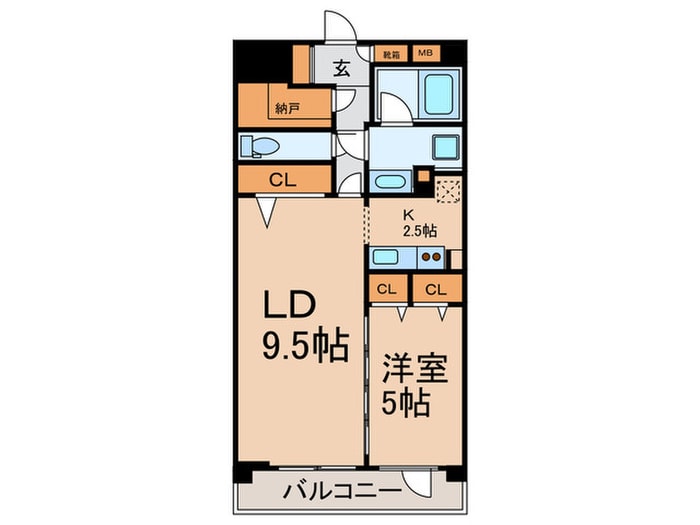 コンフォリア下落合の物件間取画像