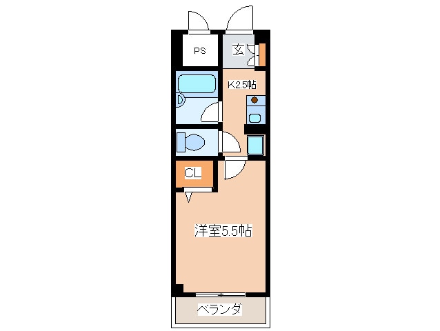 ジュネス厚木の物件間取画像