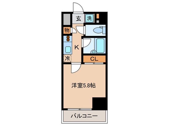 文京春日ﾌﾟﾗｯﾂ（507）の物件間取画像