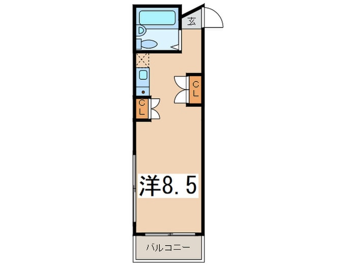 オーケービルの物件間取画像