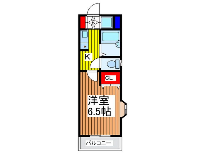 ユーハイツの物件間取画像