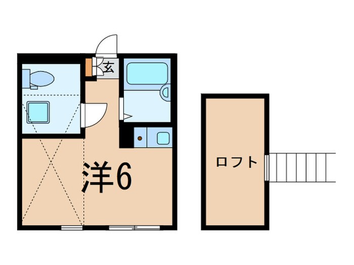 ブランドール北見方の物件間取画像