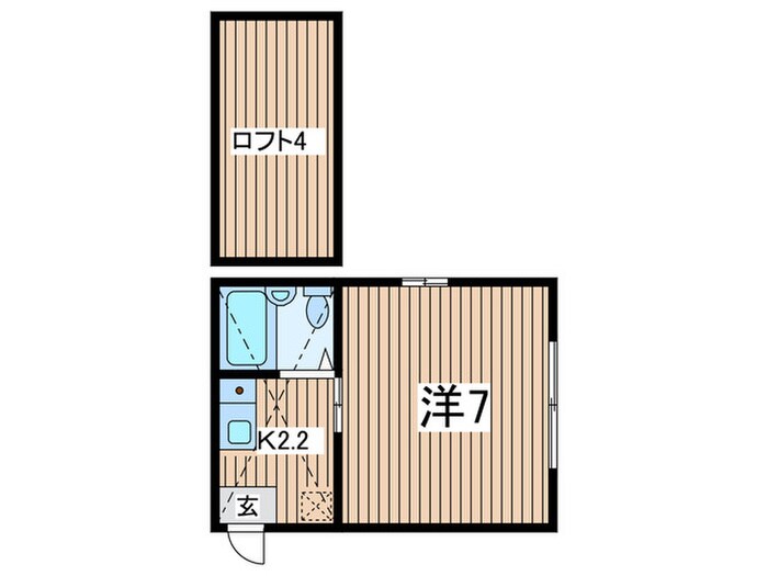 アゼリアガーデンズ生田の物件間取画像