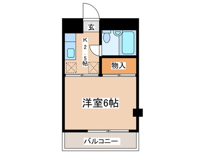 トモエコーポ茅ヶ崎の物件間取画像