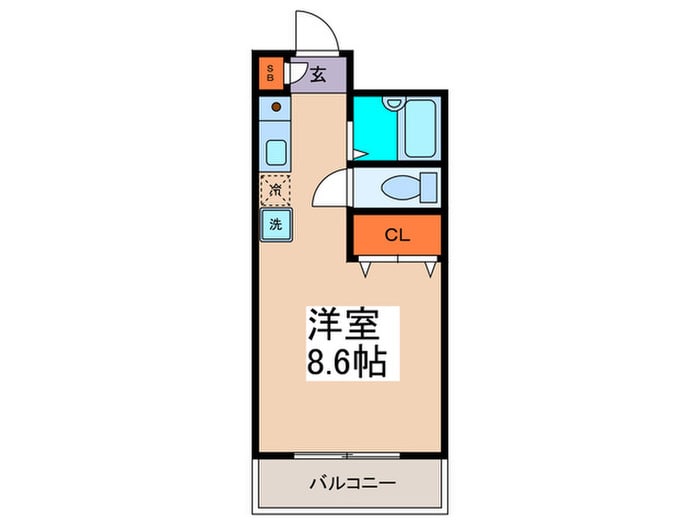 イサミビル１の物件間取画像