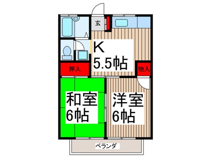 物件間取画像
