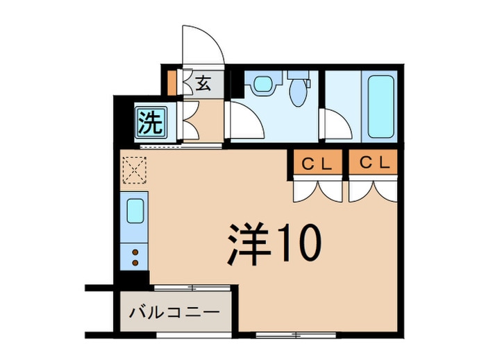 大田西馬込レジデンス（307）の物件間取画像