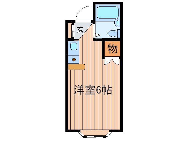 コーポサラスの物件間取画像