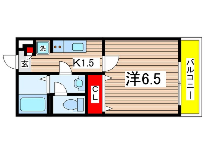 リブリ・クリスタ中野島の物件間取画像