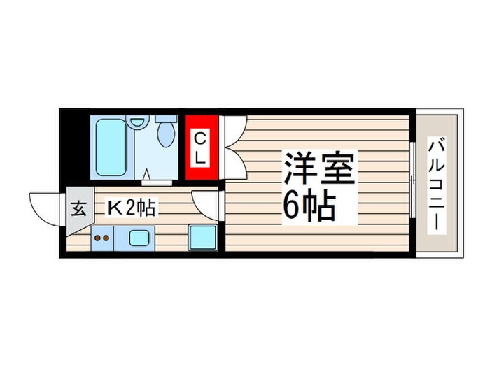 物件間取画像