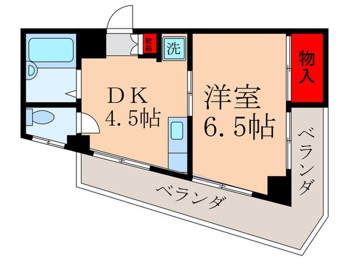 ハミルトン西台の物件間取画像