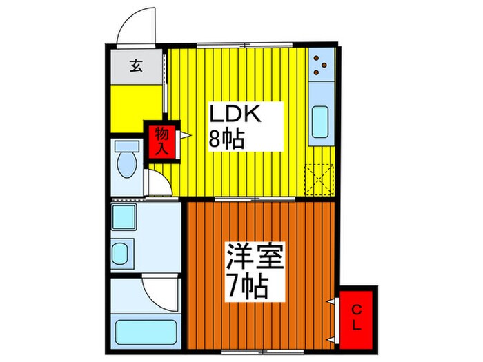 阿房宮の物件間取画像