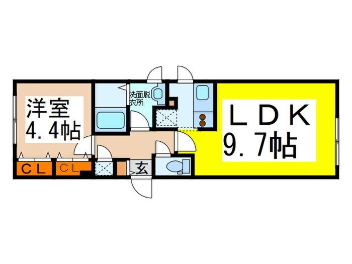 ボヌ－ル石神井公園の物件間取画像