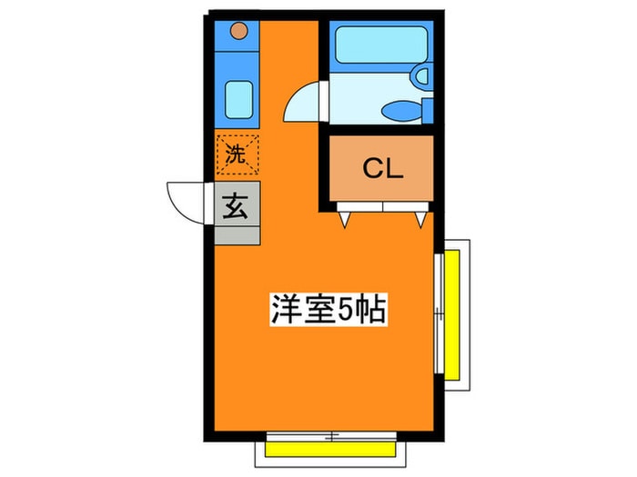 エンゼルハイムの物件間取画像