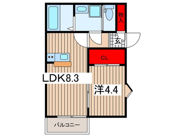 SIMODA大宮大成町の物件間取画像