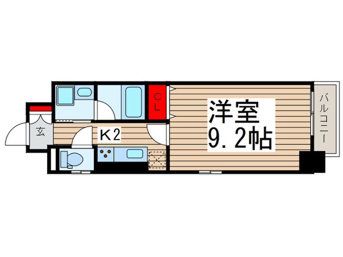 アンファンテーヌの物件間取画像