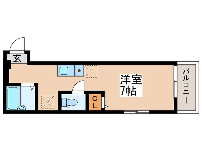 MELDIA立石の物件間取画像