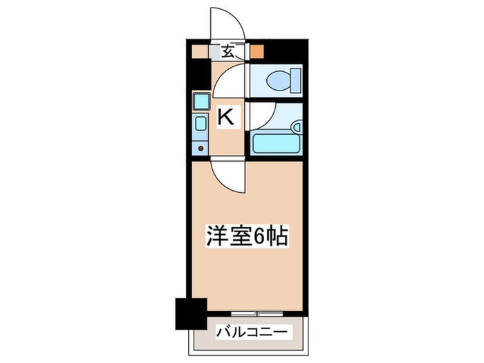 グランヴァン町田(603)の物件間取画像