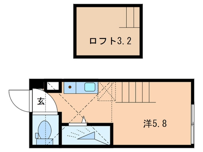 FORUTUNA桜上水の物件間取画像