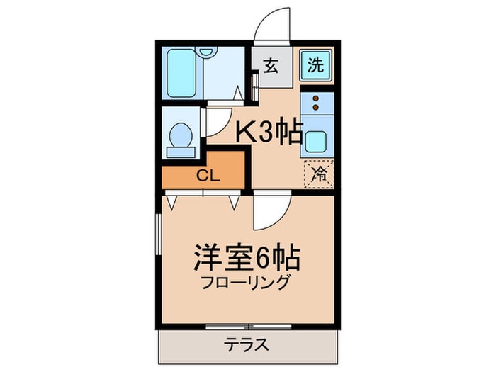 Ｋ２ハウスの物件間取画像