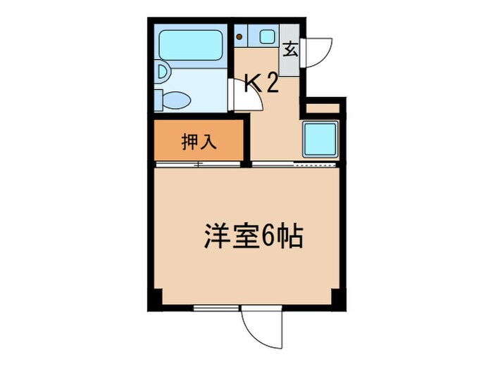 ハウス35の物件間取画像