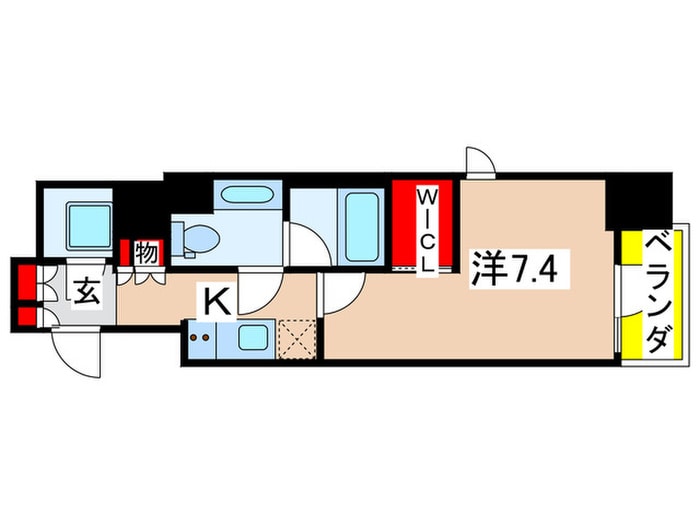 コンフォリア東陽町の物件間取画像