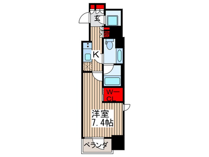 コンフォリア東陽町の物件間取画像