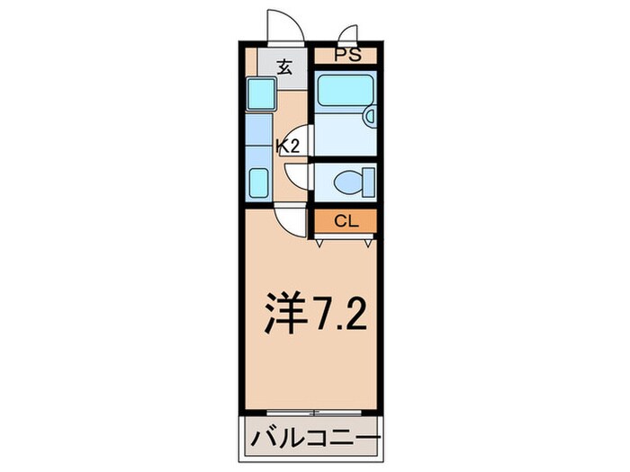 エスポワ－ル梶ヶ谷の物件間取画像