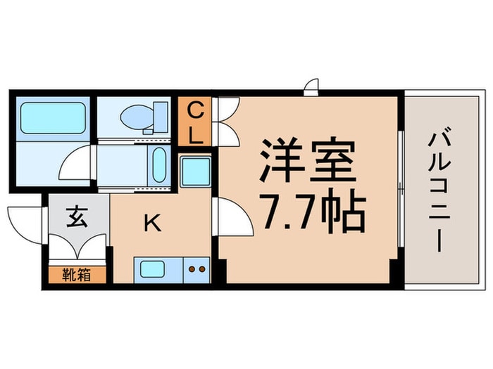 フラッツα中野通りの物件間取画像