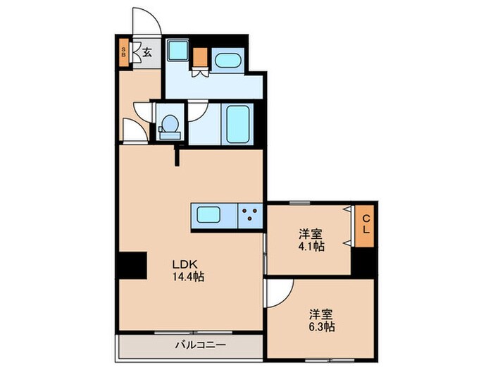 コンフォリア・リヴ志村三丁目の物件間取画像