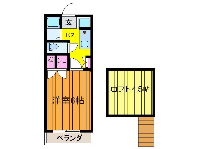 物件間取画像