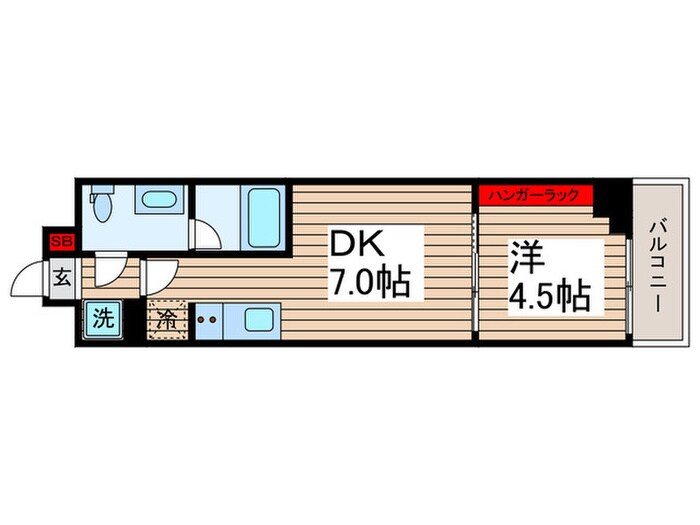 アーバンパーク亀戸Ⅱの物件間取画像