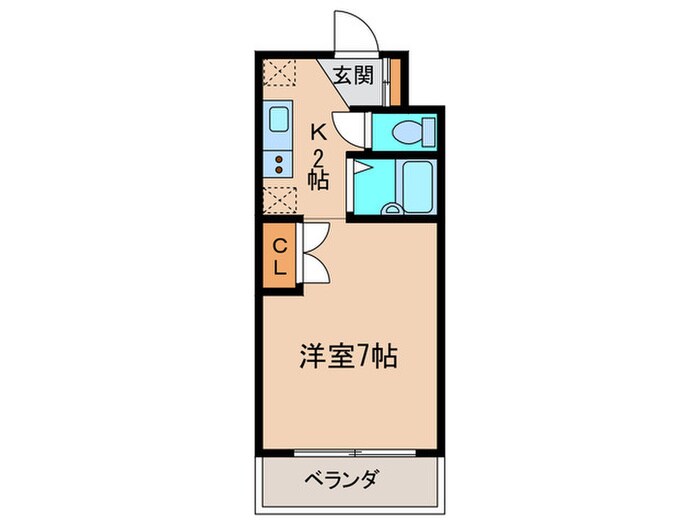 ドゥーエ浅草橋の物件間取画像