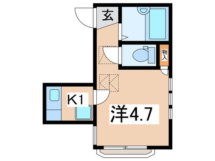 ロッキ－トップの物件間取画像