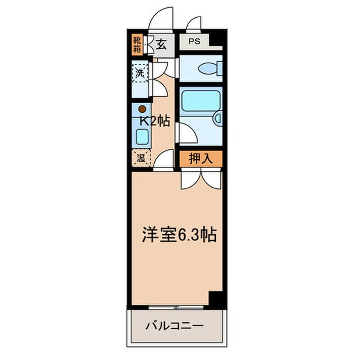 ビレッジコア八王子の物件間取画像