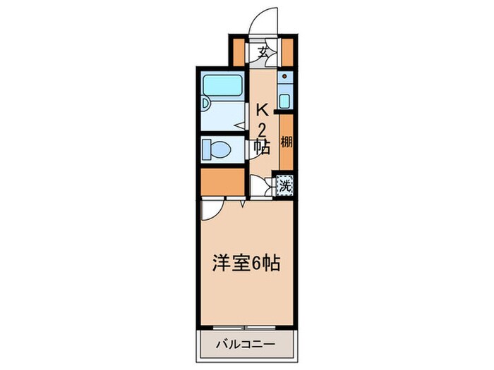 グレイセフル経堂の物件間取画像