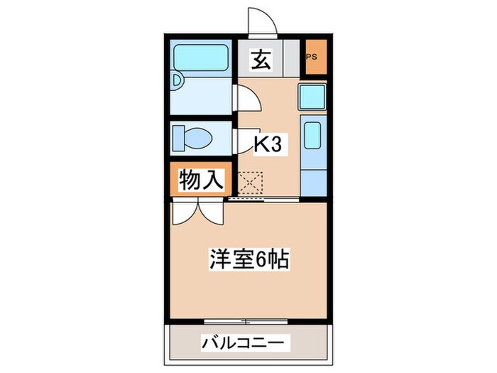 ＹＦＣ南台の物件間取画像