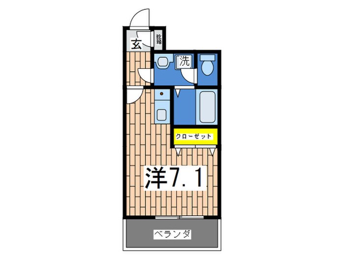 ラ・レーヴ追浜の物件間取画像