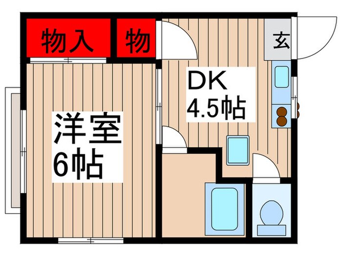 物件間取画像