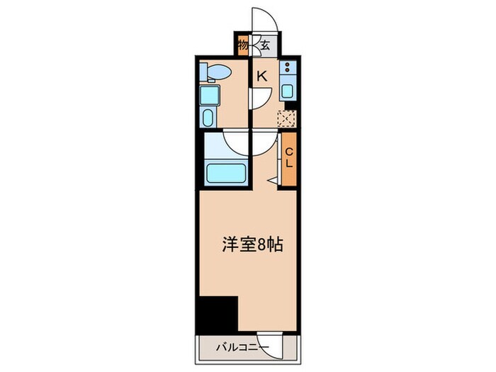 メインステージ十条Ⅱ（701）の物件間取画像