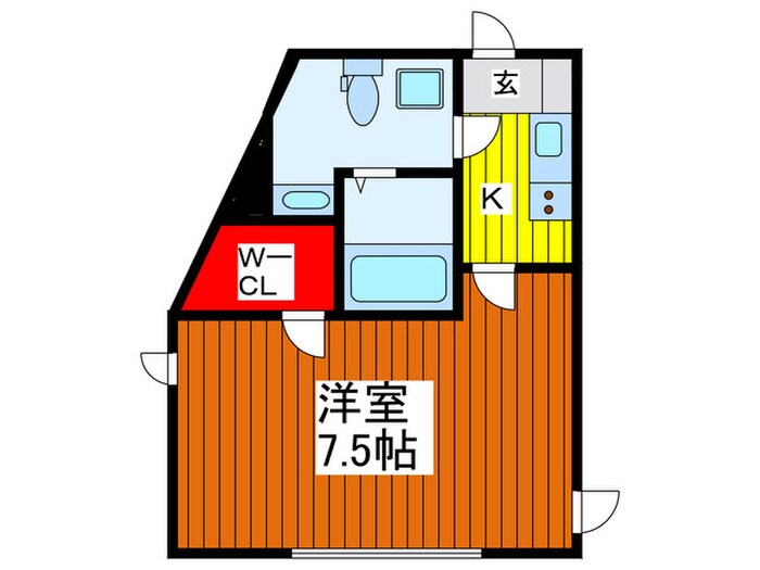 ＧＲＡＣＩＡ竹ノ塚の物件間取画像