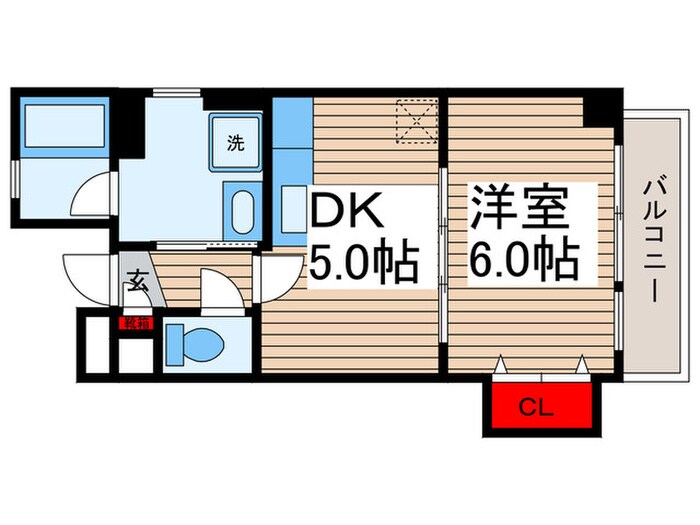 フラッツⅡの物件間取画像
