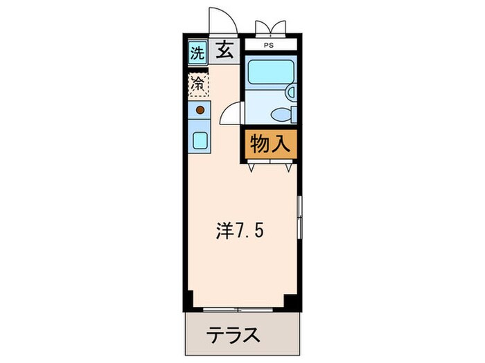 エルクレアド－ルの物件間取画像