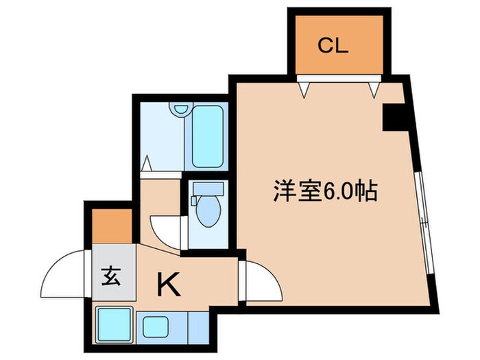 メゾン木口の物件間取画像