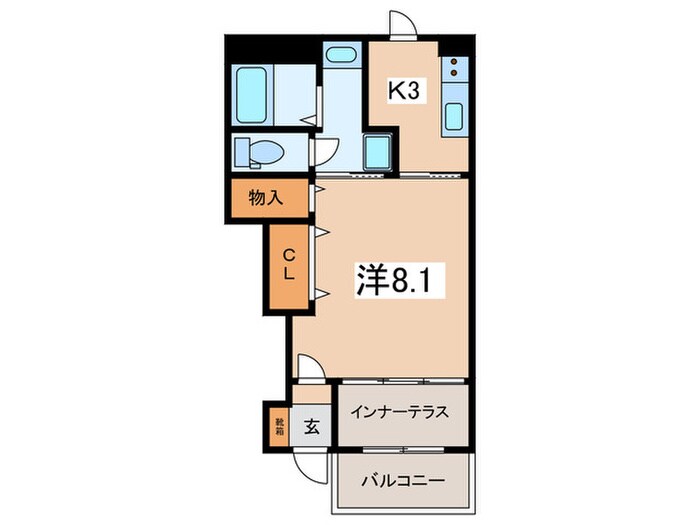 プルメリアの物件間取画像