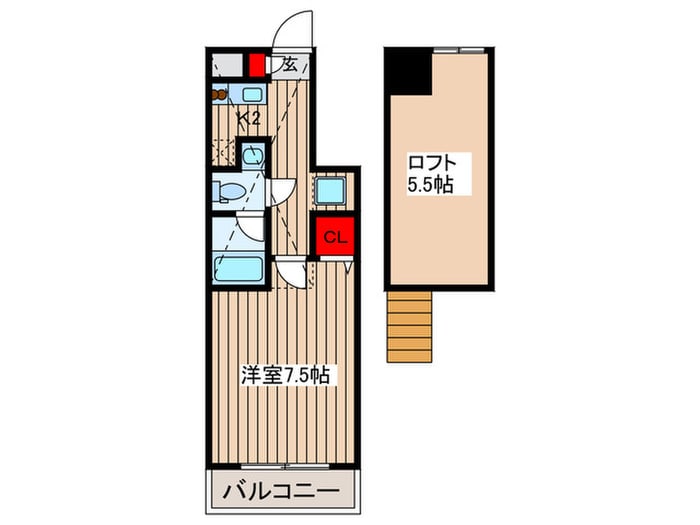 カスティ－ロ富士見台の物件間取画像