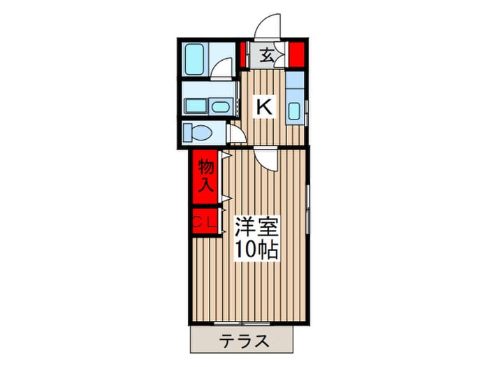 物件間取画像